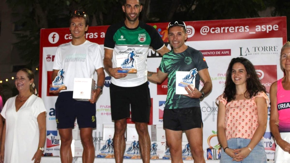 Iván Pérez conquista la 39ª Bajada de Hondón a Aspe y firma una gran victoria para el Atlético Novelda Carmencita