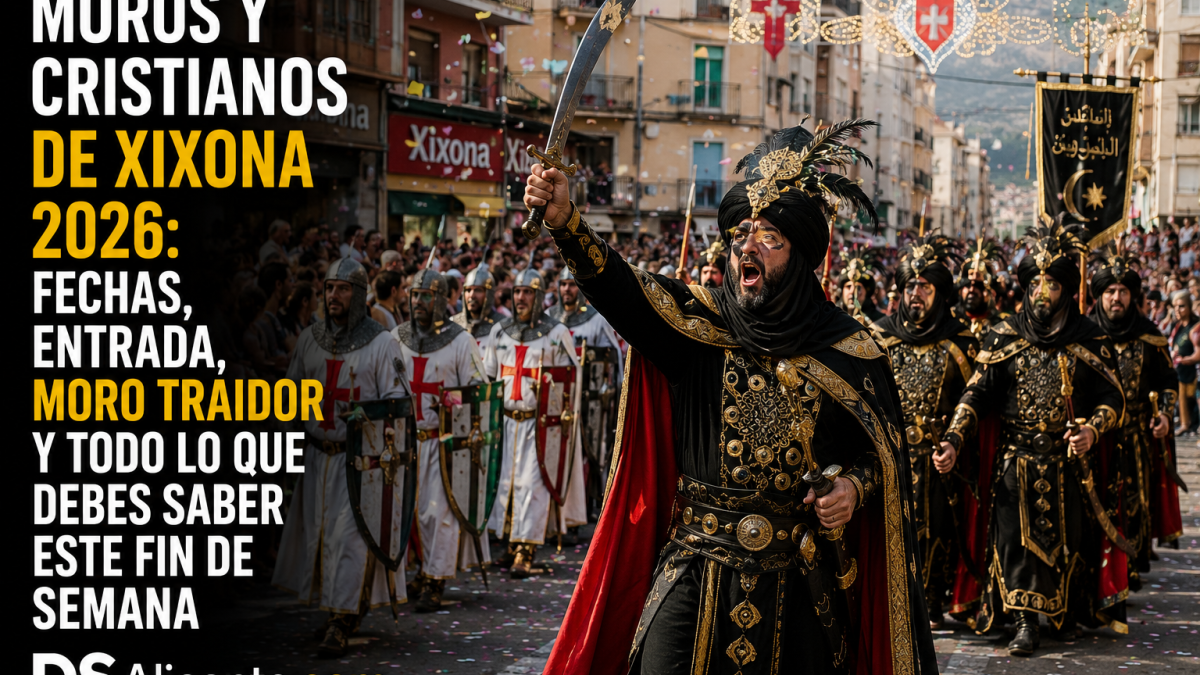 Moros y Cristianos Xixona 2026: programa y fechas