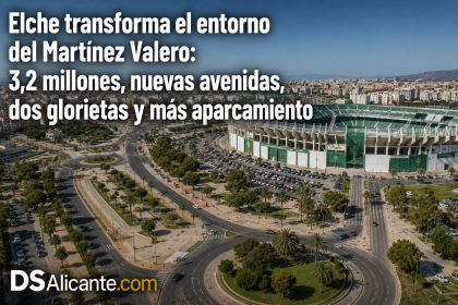 Obras del Martínez Valero: así cambiarán los accesos al estadio