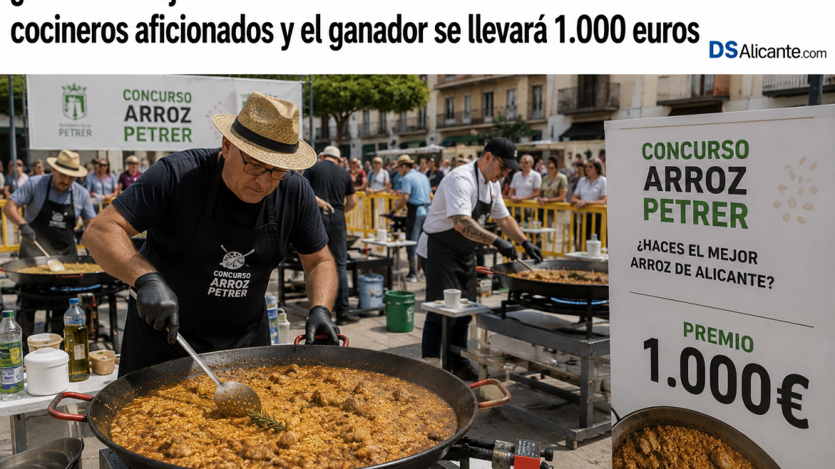 Petrer busca el mejor arroz de Alicante: premio de 1.000 euros