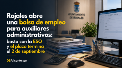 Rojales abre bolsa de auxiliar administrativo: plazo y requisitos