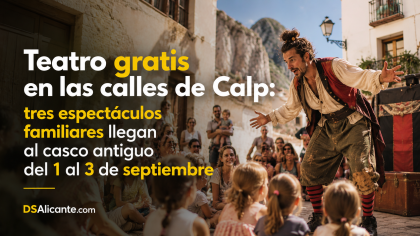 Teatro en Calp del 1 al 3 de septiembre: programa de SomniART 2026