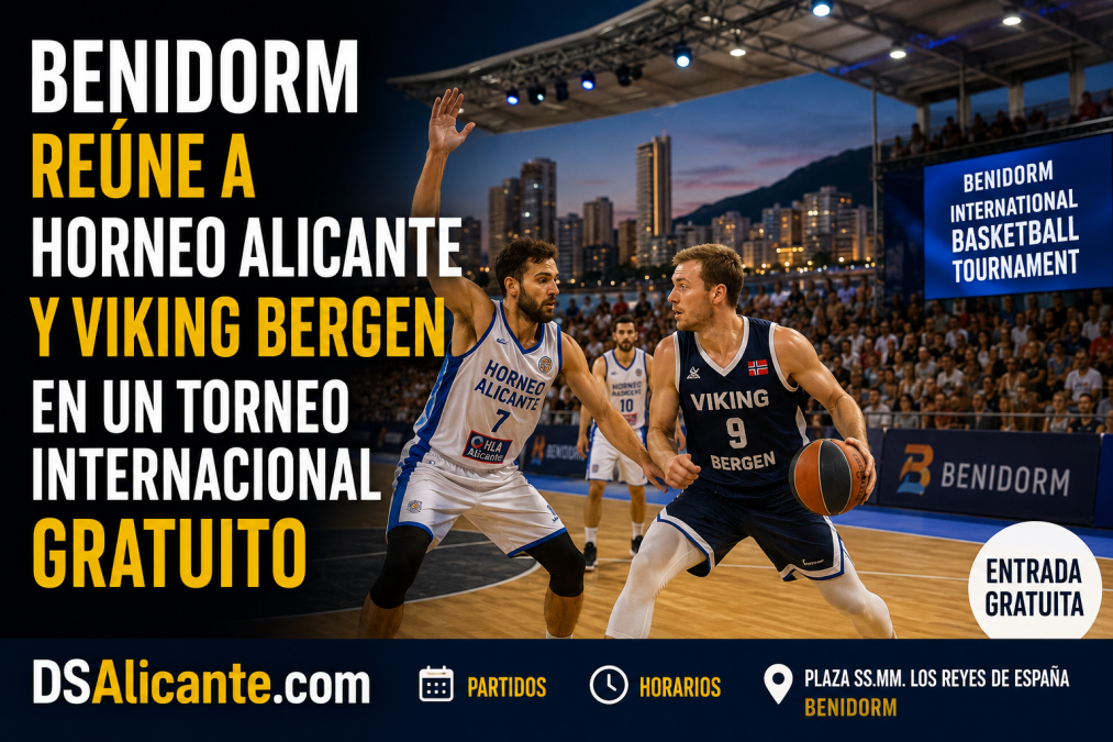 Tres partidos gratuitos de balonmano llegan a Benidorm este fin de semana. Consulta los horarios de Benidorm, Horneo Alicante y Viking Bergen.