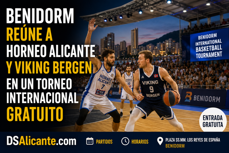 Tres partidos gratuitos de balonmano llegan a Benidorm este fin de semana. Consulta los horarios de Benidorm, Horneo Alicante y Viking Bergen.