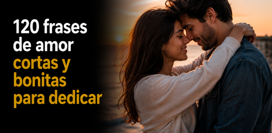 120 frases de amor cortas y bonitas para dedicar