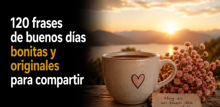 120 frases de buenos días bonitas y originales
