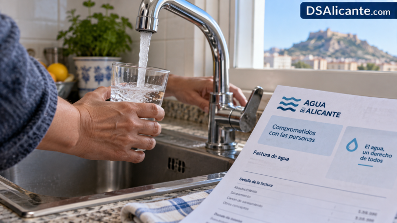2.276 familias de Alicante reciben ayudas para el agua