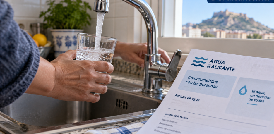 2.276 familias de Alicante reciben ayudas para el agua
