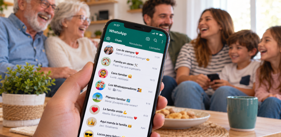 250 nombres para grupos de familia en WhatsApp graciosos y originales