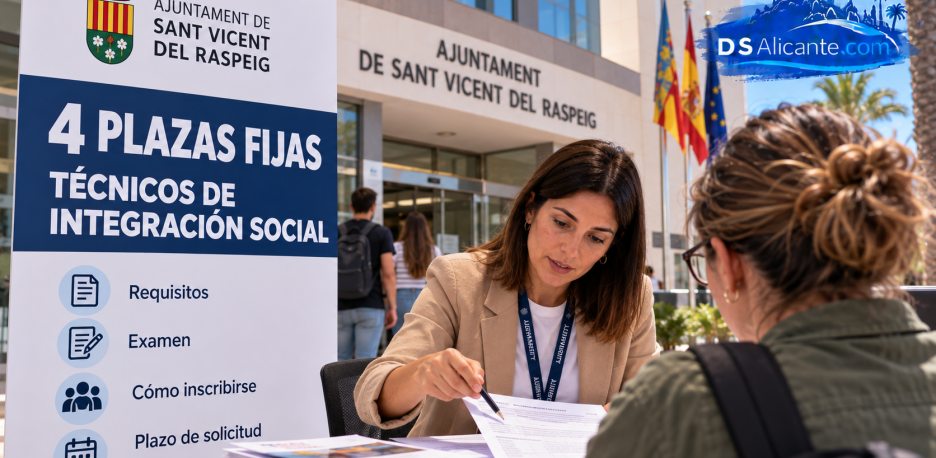 4 plazas fijas en Alicante para titulados de FP: requisitos y examen