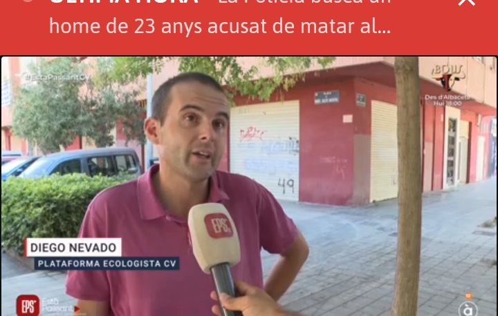 À PUNT difunde el incumplimiento de Bielsa sobre la plantación de 8.000 árboles en Mislata