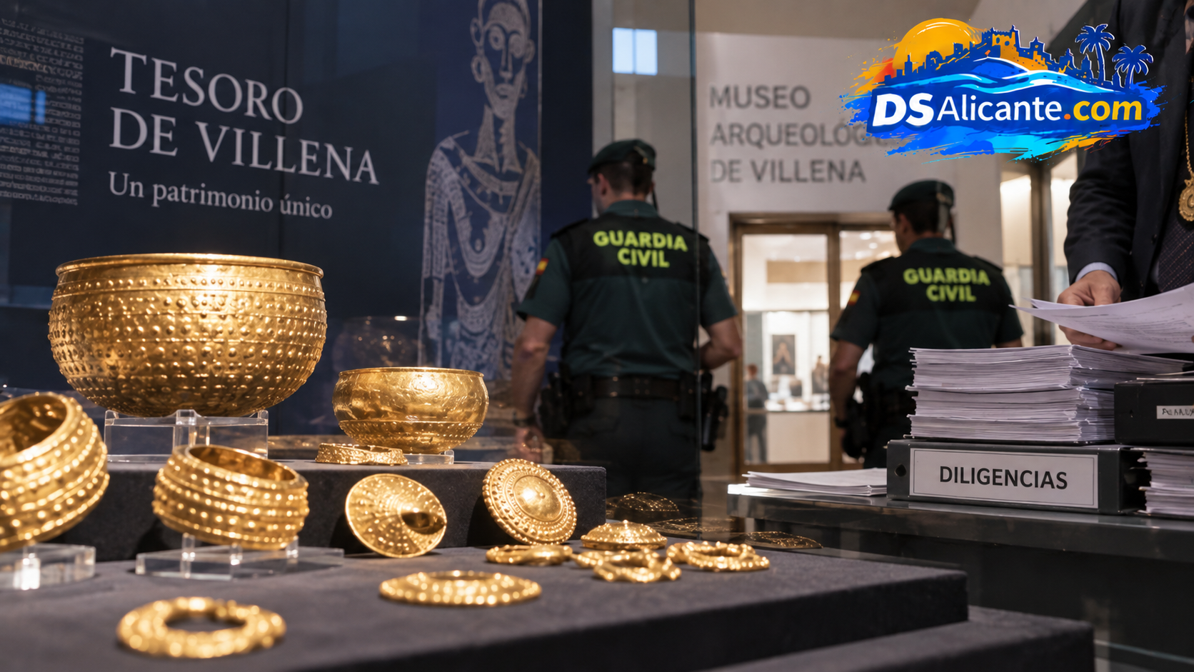 Abren diligencias por el robo del Tesoro de Villena