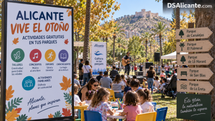 Actividades gratis en Alicante este otoño: fechas y parques