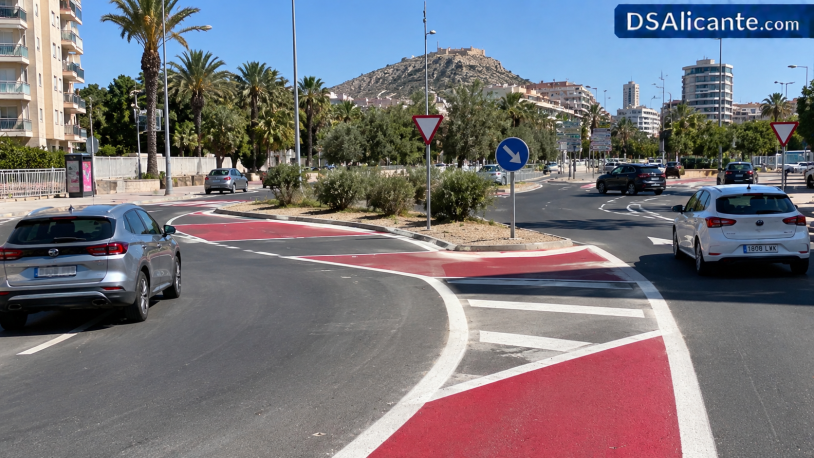 Alicante construirá otra «no rotonda» en Las Atalayas