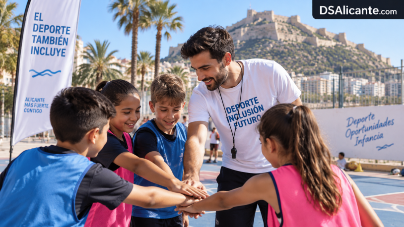 Alicante ofrece 1.558 horas de deporte a 150 menores vulnerables