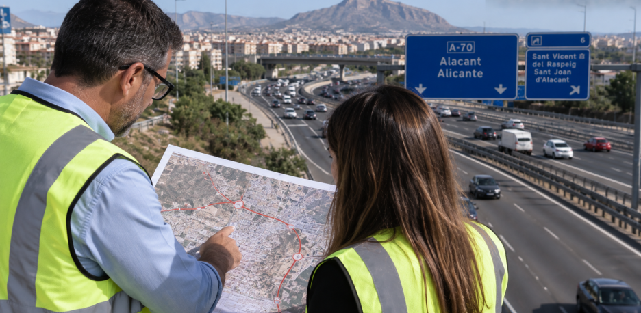 Alicante proyecta una nueva ronda metropolitana para el tráfico