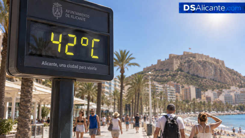 Alicante registra el verano más caluroso desde 1869