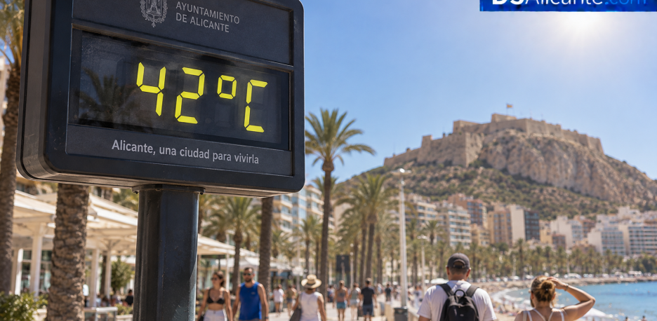 Alicante registra el verano más caluroso desde 1869