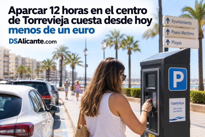 Aparcar 12 horas en Torrevieja por 0,99 €: cómo hacerlo