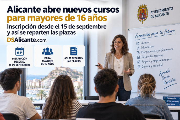 Aula Abierta Alicante 2026-2027: cursos e inscripción