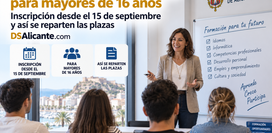 Aula Abierta Alicante 2026-2027: cursos e inscripción