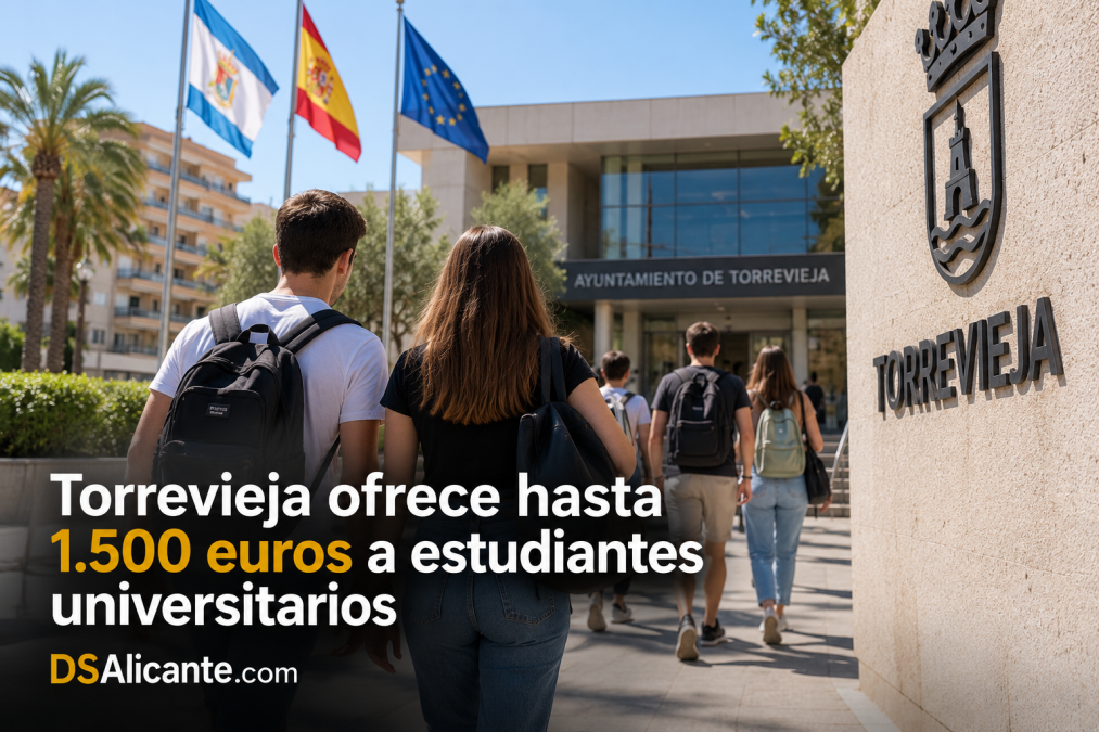 Ayudas de 1.500 € para universitarios de Torrevieja: requisitos