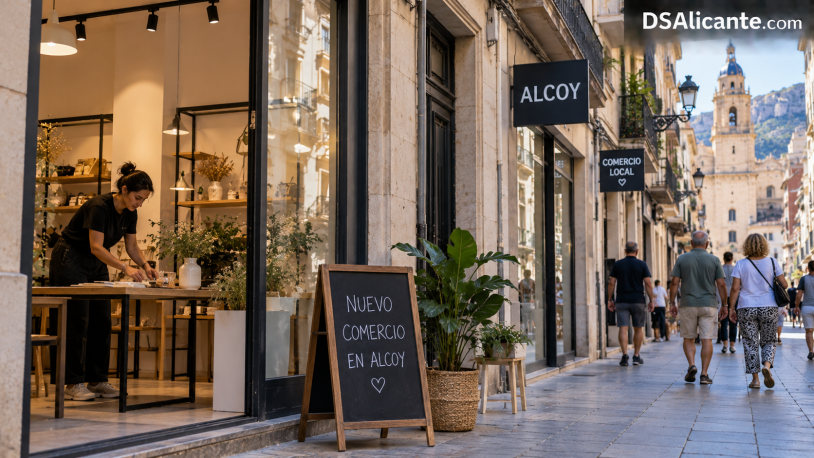 Ayudas de hasta 2.300 € para comercios de Alcoy: requisitos