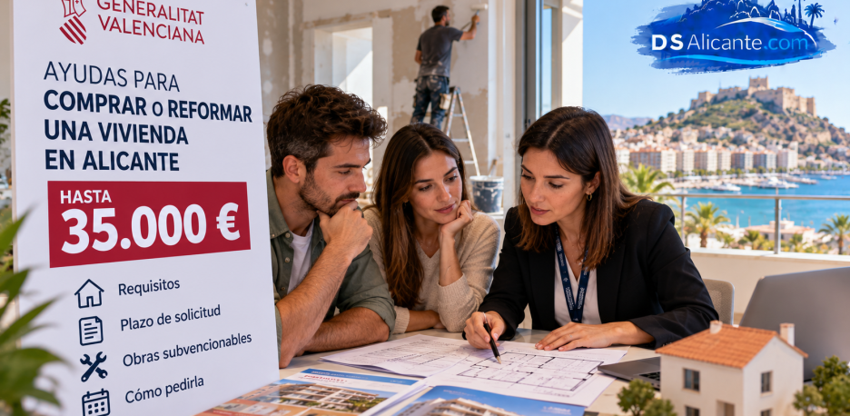 Ayudas de hasta 35.000 € para vivienda en Petrer: último plazo