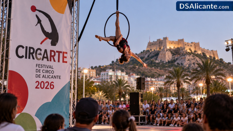 Circarte 2026 en Alicante: fechas y espectáculos gratis