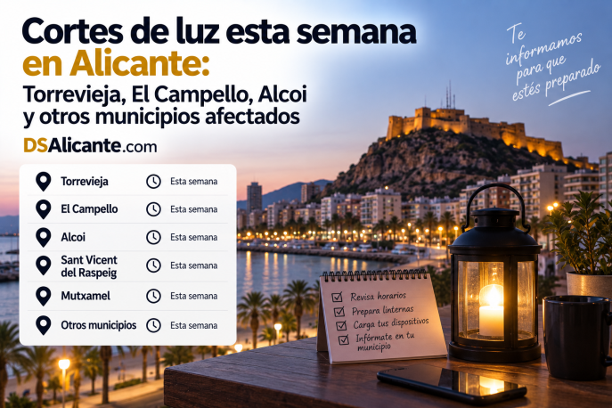 Cortes de luz en Alicante esta semana: municipios y horarios