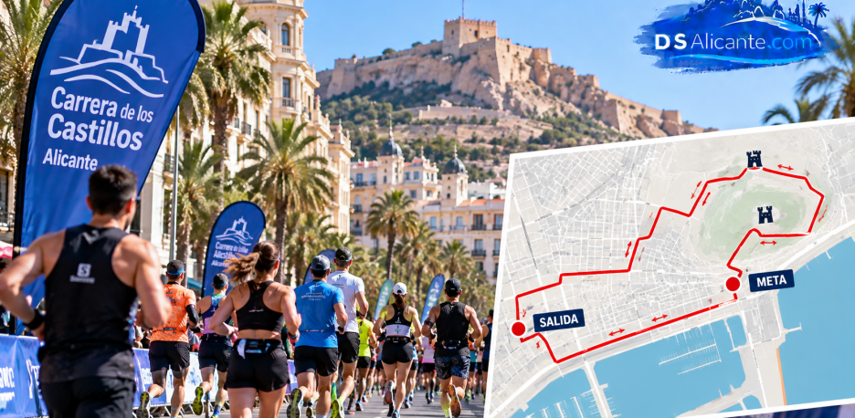 Cortes de tráfico en Alicante el 4 de octubre: calles y horarios