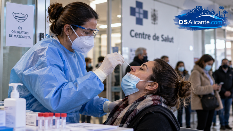 Covid en Alicante: los casos suben un 125% en la Comunitat Valenciana