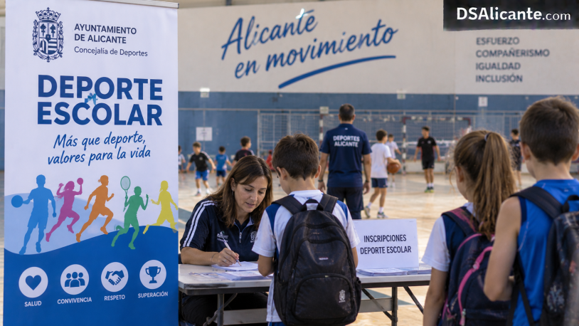 Deporte Escolar Alicante 2026: inscripciones y quién puede participar