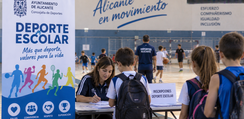 Deporte Escolar Alicante 2026: inscripciones y quién puede participar