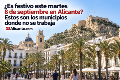 ¿Dónde es festivo el 8 de septiembre en Alicante?