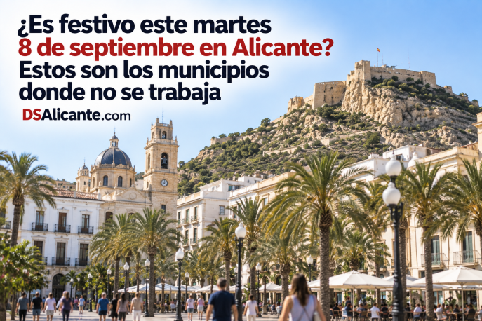 ¿Dónde es festivo el 8 de septiembre en Alicante?