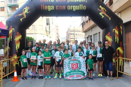 El Club Atlético Novelda Carmencita celebra su 33.º aniversario a lo grande 17 nuevos trofeos y 145 podios