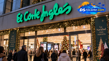 El Corte Inglés busca personal en Alicante para Navidad 2026