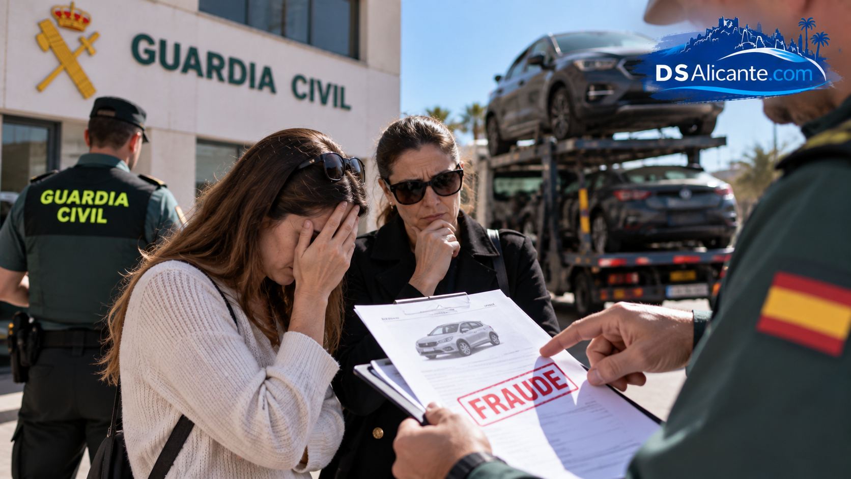 Estafa de 25.000 € por un coche falso: investigan a dos mujeres de Alicante