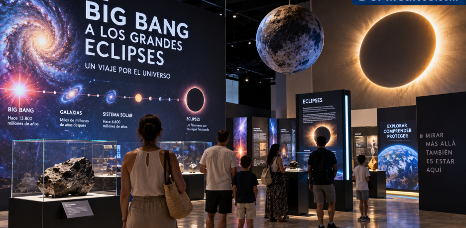 Exposición gratis en Alicante sobre eclipses y universo