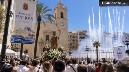 Fiestas Sant Joan hoy: mascletà, procesión y fuegos artificiales