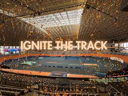 Valencia 2027 enciende la mecha del Europeo de Atletismo en Pista Cubierta bajo el lema “Ignite the Track”
