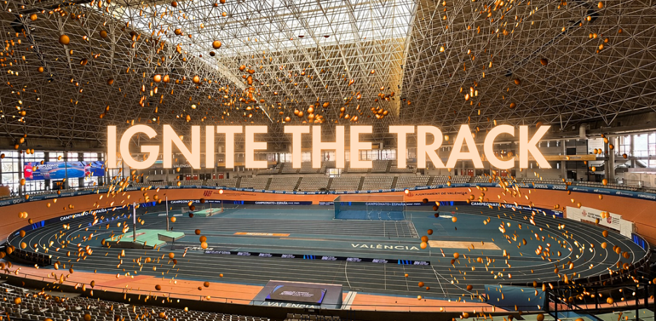 Valencia 2027 enciende la mecha del Europeo de Atletismo en Pista Cubierta bajo el lema “Ignite the Track”
