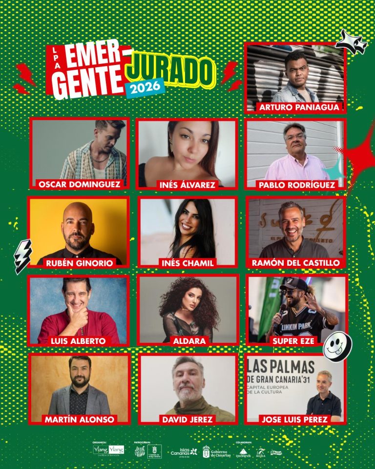 Las 6 bandas finalistas del Certamen LPA EMER-GENTES.