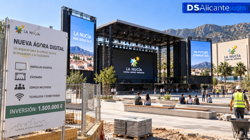 La Nucía construye una nueva ágora digital por 1,5 millones
