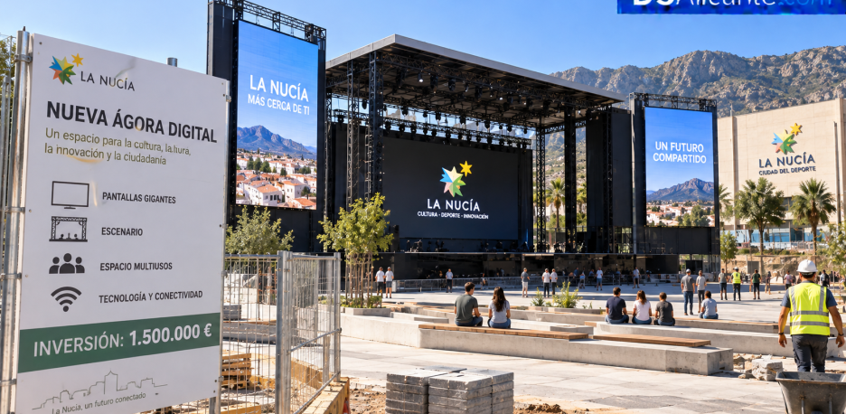 La Nucía construye una nueva ágora digital por 1,5 millones