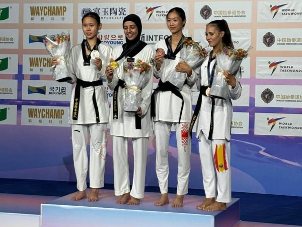 La cantera de la FTCV brilla en Taiyuan Violeta Díaz firma la única medalla española