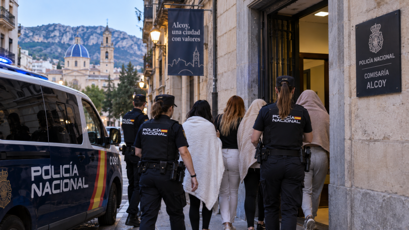 Liberan a cinco mujeres explotadas sexualmente en Alcoy