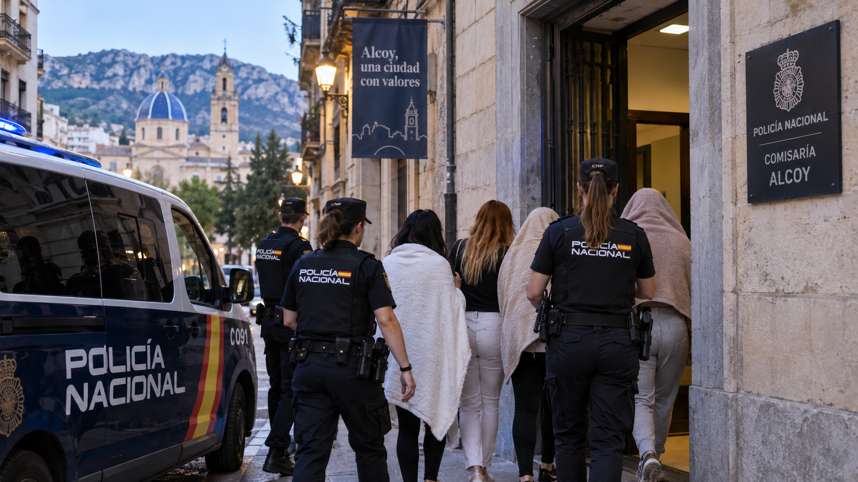 Liberan a cinco mujeres explotadas sexualmente en Alcoy