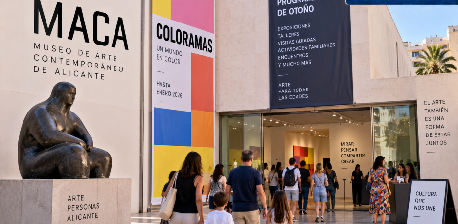 MACA Alicante: actividades de otoño y Coloramas